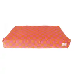 Pets Place Dogguo Block Flat Bed - Hondenmatras - 100x60 cm Pink Oranje L aanbieding