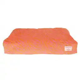 Pets Place Dogguo Zebra Flat Bed - Hondenmatras - 80x50 cm Pink Oranje M aanbieding