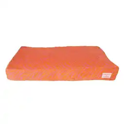 Pets Place Dogguo Zebra Flat Bed - Hondenmatras - 100x60 cm Pink Oranje L aanbieding