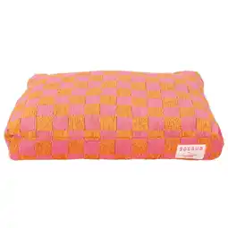 Pets Place Dogguo Block Flat Bed - Hondenmatras - 60x40 cm Pink Oranje S aanbieding