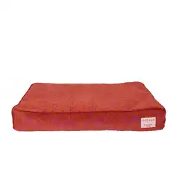 Pets Place Dogguo Zebra Flat Bed - Hondenmatras - 80x50 cm Magenta Oranje M aanbieding