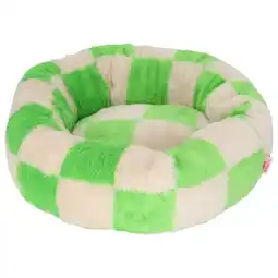 Pets Place Dogguo Block Round Bed - Hondenmatras - Ø50 cm Groen Beige S aanbieding
