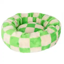Pets Place Dogguo Block Round Bed - Hondenmatras - Ø70 cm Groen Beige M aanbieding