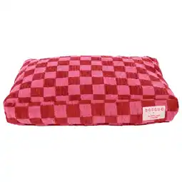 Pets Place Dogguo Block Flat Bed - Hondenmatras - 60x40 cm Bordeaux Pink S aanbieding