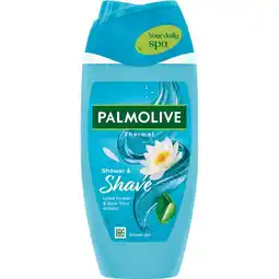 Etos Palmolive Thermal Shower & Shave 250 ML aanbieding