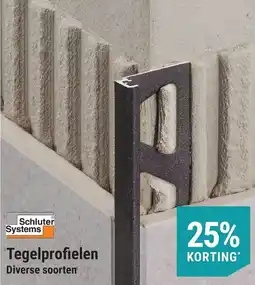 Pontmeyer Schluter Systems Tegelprofielen aanbieding