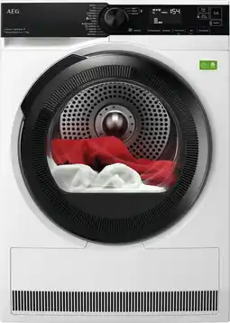 MediaMarkt AEG Tr869t4c - Warmtepompdroger 9 Kg 61 Db Energielabel B aanbieding