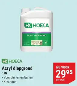 Pontmeyer Hoeka Acryl Diepgrond aanbieding