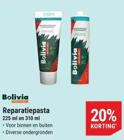 Pontmeyer Bolivia Reparatiepasta aanbieding