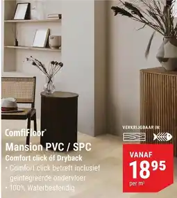 Pontmeyer ComfiFloor Mansion PVC / SPC aanbieding