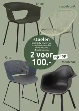 Deka Tuin Stoelen aanbieding