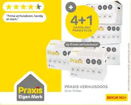 Praxis Praxis Verhuisdoos aanbieding