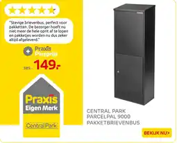 Praxis Central Park Parcelpal 9000 Pakketbrievenbus aanbieding