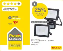 Praxis Sencys Breedstraler aanbieding