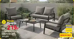 Praxis Central Park Loungeset Milos aanbieding