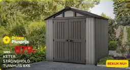 Praxis Keter Stronghold Tuinhuis 8 x 6 aanbieding