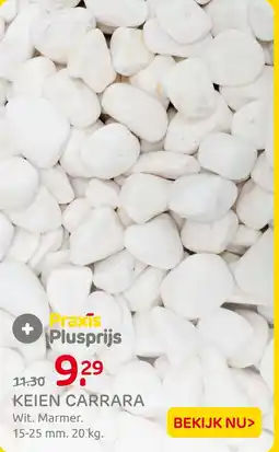 Praxis Keien Carrara aanbieding