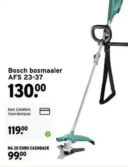 GAMMA Bosch bosmaaier aanbieding
