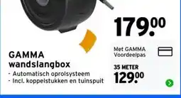 GAMMA GAMMA wandslangbox aanbieding