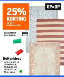 GAMMA Buitenkleed aanbieding