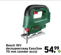 GAMMA Bosch 18V decoupeerzaag EasySaw70 mm (zonder accu) aanbieding