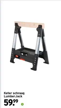 GAMMA Keter schraag LumberJack aanbieding