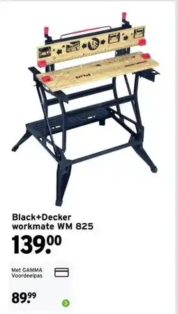 GAMMA Black+Decker workmate aanbieding