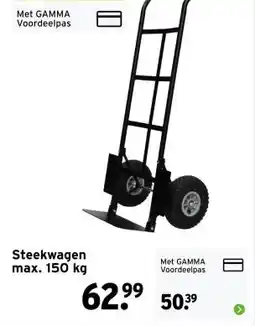 GAMMA Steekwagen aanbieding