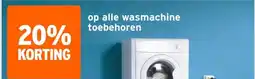 GAMMA op alle wasmachine toebehoren aanbieding