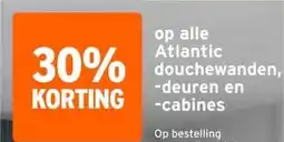 GAMMA op alle Atlantic douchewanden,-deuren en -cabines aanbieding