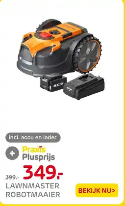 Praxis Lawnmaster Robotmaaier aanbieding