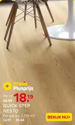 Praxis Quick-Step Nesto aanbieding