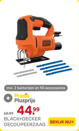 Praxis Black+Decker Decoupeerzaag aanbieding
