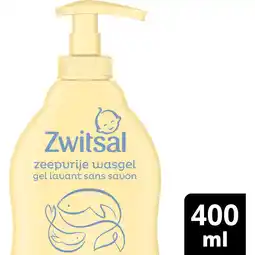 Jumbo Zwitsal Zeepvrije Wasgel Baby 400 ml aanbieding