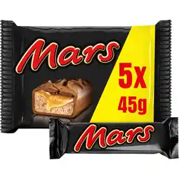 Jumbo Mars Chocolade caramel repen 5-pack aanbieding