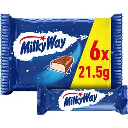 Jumbo Milky Way Twin luchtige chocolade repen 6-pack aanbieding