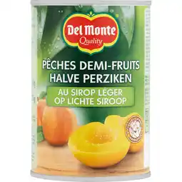 Jumbo Del Monte Halve Perziken op Lichte Siroop 420 g aanbieding