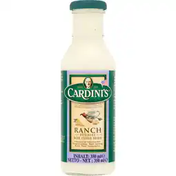 Jumbo Cardini's Ranch Dressing met Italiaanse Kaas 350 ml aanbieding