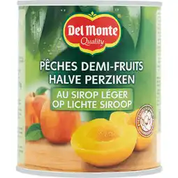 Jumbo Del Monte Halve Perziken op Lichte Siroop 825 g aanbieding