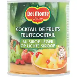 Jumbo Del Monte Fruitcocktail op Lichte Siroop 825 g aanbieding