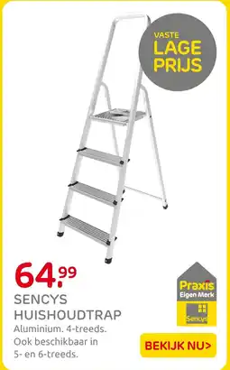 Praxis Sencys Huishoudtrap aanbieding