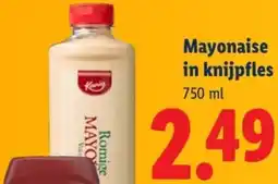 Lidl Mayonaise in knijpfles aanbieding