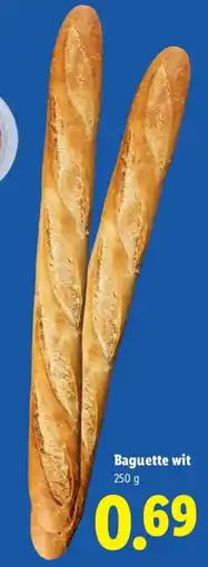 Lidl Baguette wit aanbieding