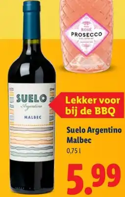 Lidl Suelo Argentino Malbec aanbieding