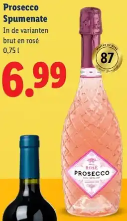 Lidl Prosecco Spumenate aanbieding