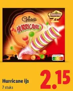 Lidl Hurricane ijs aanbieding