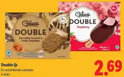 Lidl Double ijs aanbieding