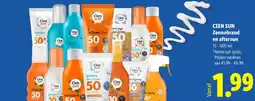 Lidl Cien Sun Zonnebrand en aftersun aanbieding