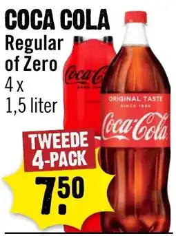 Dirck 3 Coca-Cola Regular of Zero aanbieding