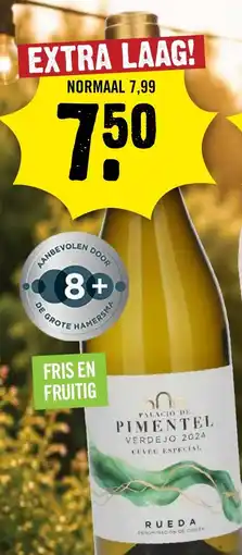 Dirck 3 Palacio De Pimentel Verdejo 2024 aanbieding